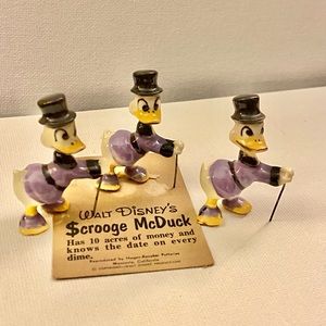 Scrooge McDuck Mini Figurine, Original Walt Disney Collection